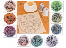 ADVENTSKALENDER 8. Dezember - Stickserie - Hobbies und Berufe